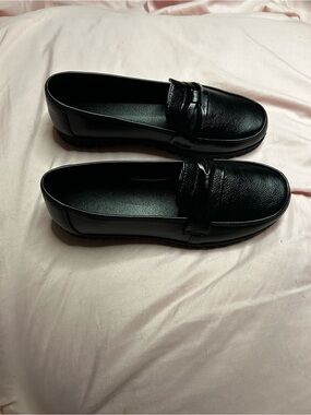 Bartender black waterproof loafers